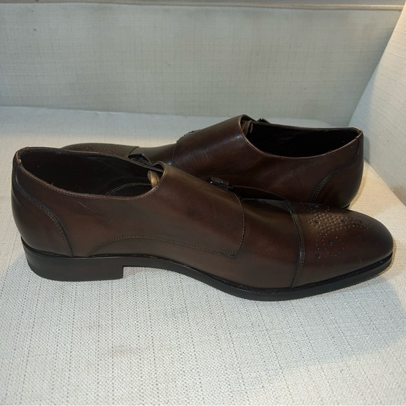 Nettleton Florence-N Double Monk Strap Cafe Size 11.5 NEW - Picture 8 of 11
